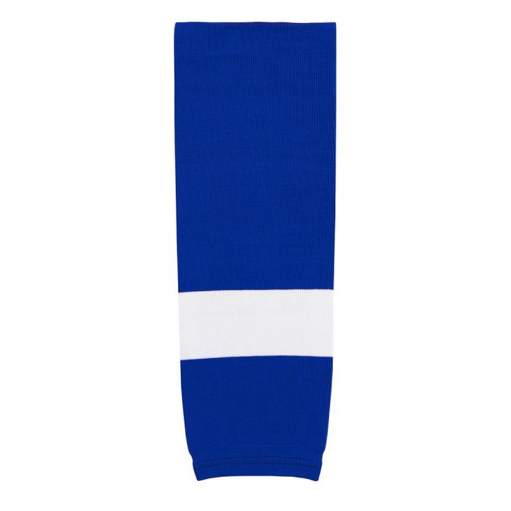 Edge Jääkiekkosukat, sini/ valkonen - Kids - Tarvikkeet - kl722403 - 1