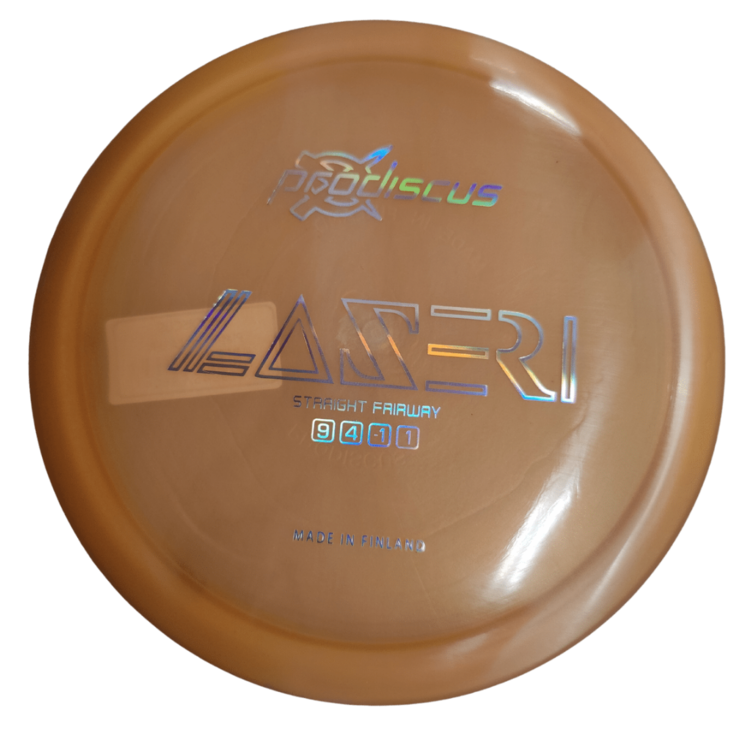 Frisbeegolfkiekko Prodiscus Platinium/FLX LASERi, oranssi - Väylädraiverit - Prd604-3 - 1