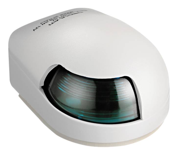 Kulkuvalo 12v valkoinen/vihreä - Veneen kulkuvalot - M11-507-03 - 1