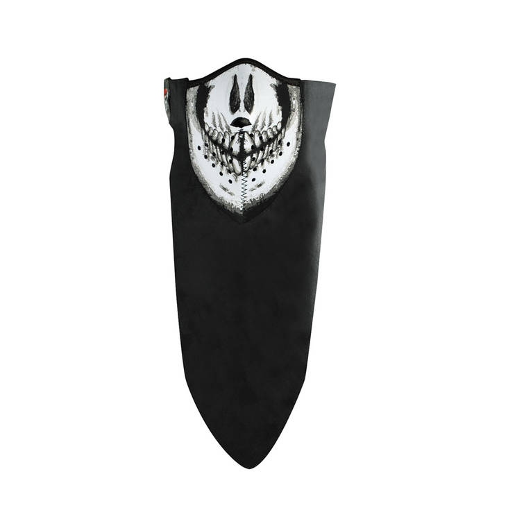 ZanHeadgear NeoDanna puuvilla/neopreenimaski, Skull - Neopreenimaskit ja huivit - WNEO113 - 1