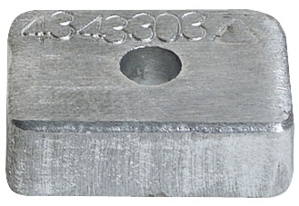 Zinc anodi, Mercury Mariner - Veneen anodit - M43-433-03 - 1