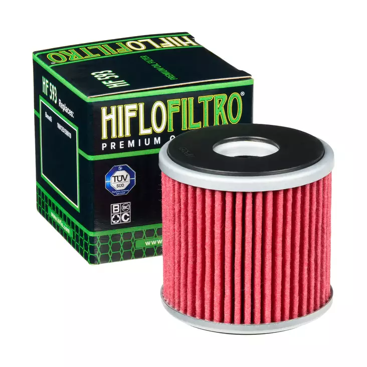 HiFlo öljynsuodatin HF593 - Moottoripyörän öljynsuodattimet - 20-HF593 - 1