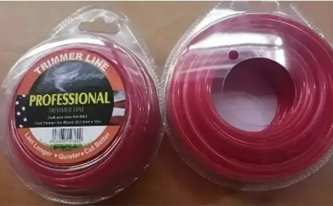 Tract Trimmerisiima, Pyöreä, Ø 2,4mm x 1 - Trimmerin osat - 446-8003 - 1