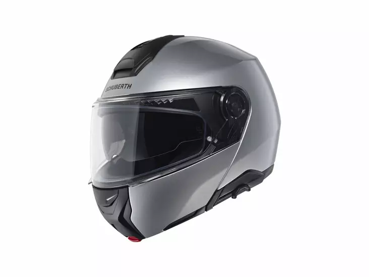 Moottoripyöräkypärä Schuberth CONCEPT, kiiltävä hopea - Avattavat- ja avokypärät - 51-2523 - 1