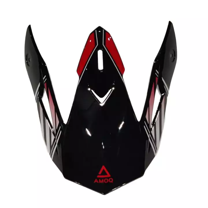 AMOQ Meteor V2 Lippa Axis Musta/Punainen - Kypärien varaosat - 645-261600-3 - 1