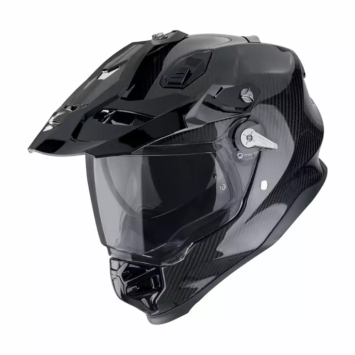 MP-kypärä SCORPION ADF-9000 AIR Carbon, musta - Adventure-kypärät - 649-2523 - 1