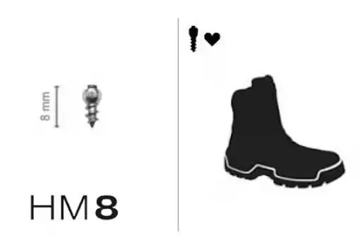 MaxiGrip Nastasarja 8mm 24pakk. Sis. työ - Mönkijän nastat - 74-1103 - 1