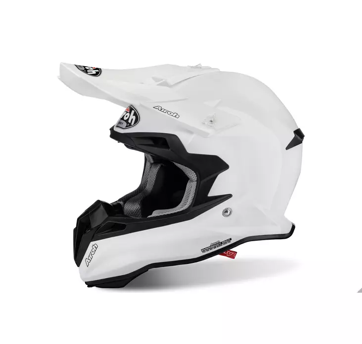 Airoh Kypärä Terminator 2.1 S Color valkoinen kiiltävä - Crossikypärät - 57-7020-3 - 2