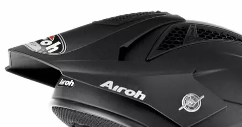 Airoh Trr Lippa matta musta - Kypärien varaosat - 571-4123 - 1