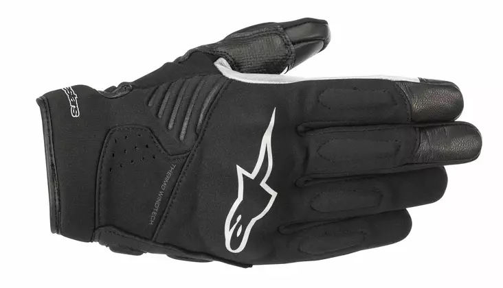 MP ajohanskat Alpinestars Faster, musta/valkoinen - MP Ajohanskat - D238593 - 1