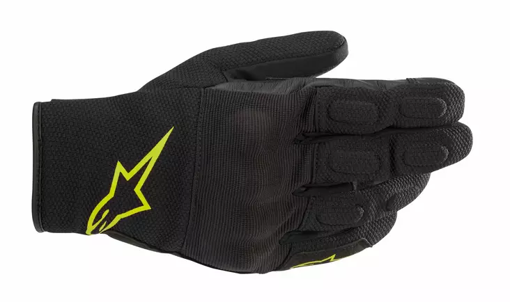 Ajohanskat Alpinestars S Max Drystar, musta/keltainen - MP Ajohanskat - D279603 - 1