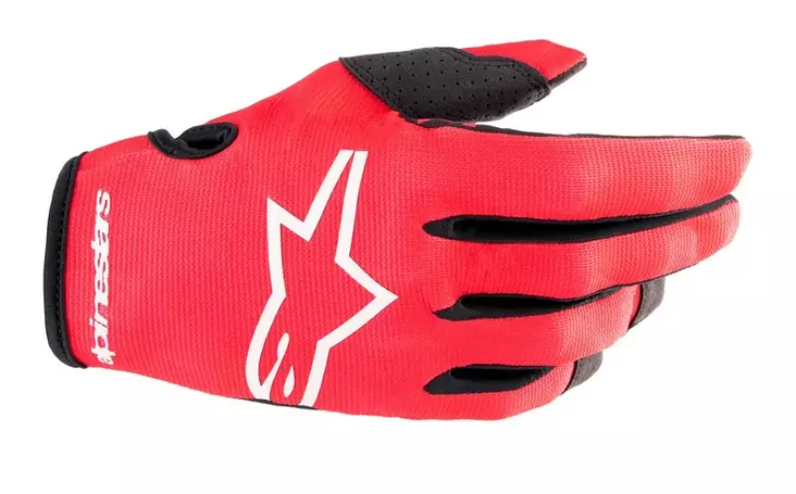 Alpinestars crossihanskat Radar Punainen/Valkoinen - Crossihanskat - D438103 - 2