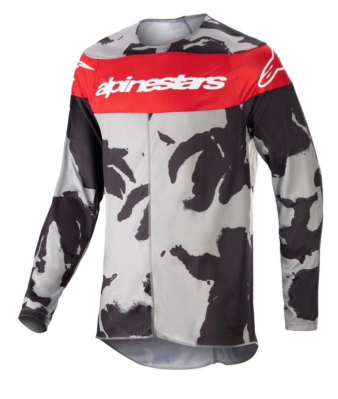 Alpinestars crossipaita Racer Tactical Camo/Punainen - Crossipaidat - D437803 - 2