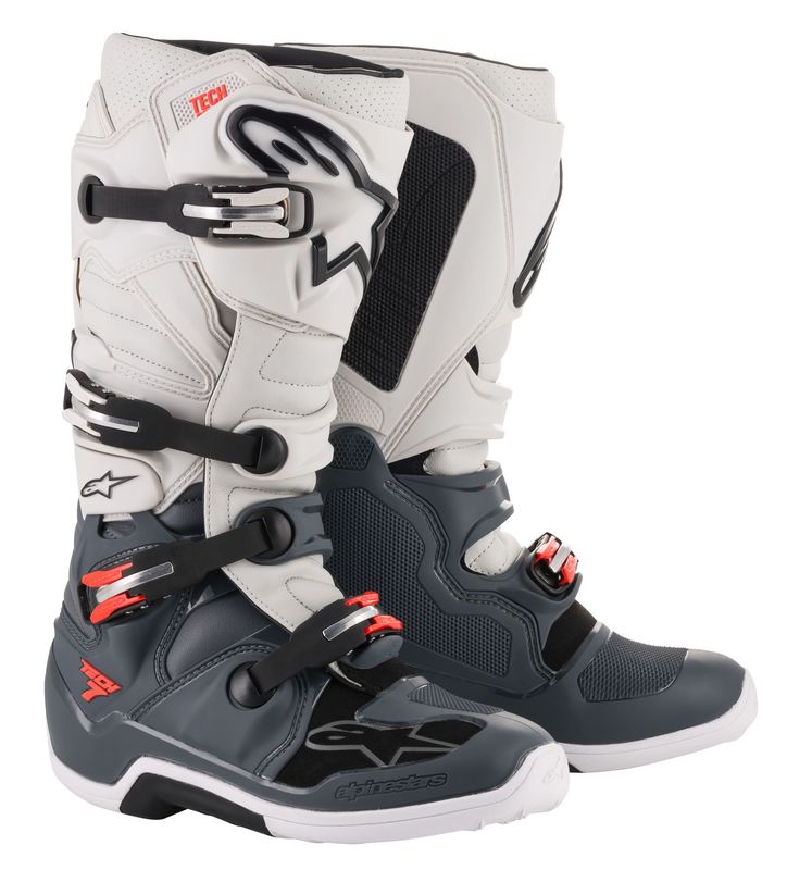 Alpinestars crossisaapas Tech 7, harmaa - Crossikengät - D440453 - 2