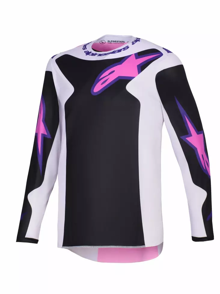 Alpinestars Fluid Grid Crossipaita Musta/Harmaa/Lila - Crossipaidat - D512803 - 1