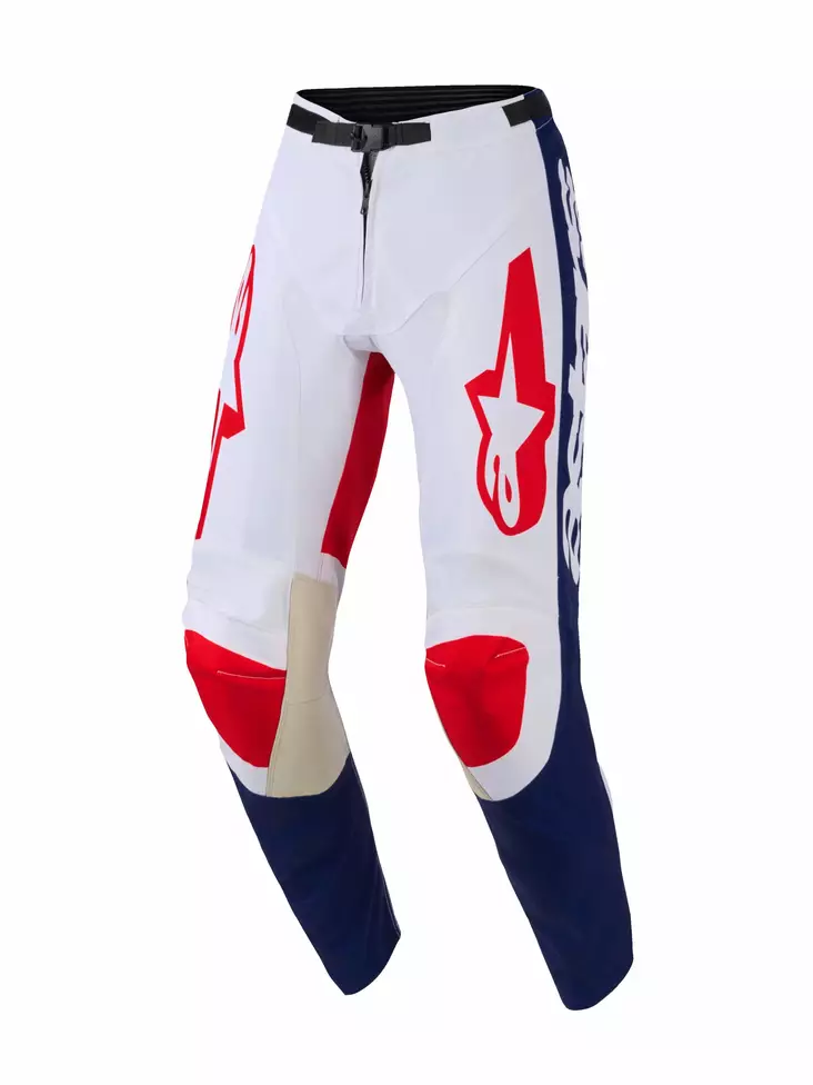Alpinestars Racer Riway Crossihousut Valkoinen/Sininen/Punainen - Crossihousut - D512723 - 1