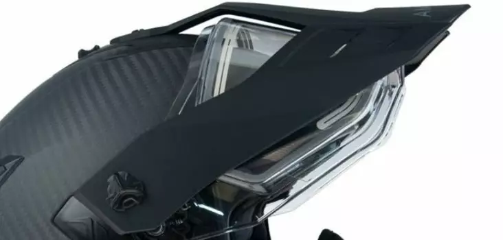 AMOQ Recoil Lippa Blackout - Kypärien varaosat - 645-25160007-3 - 1