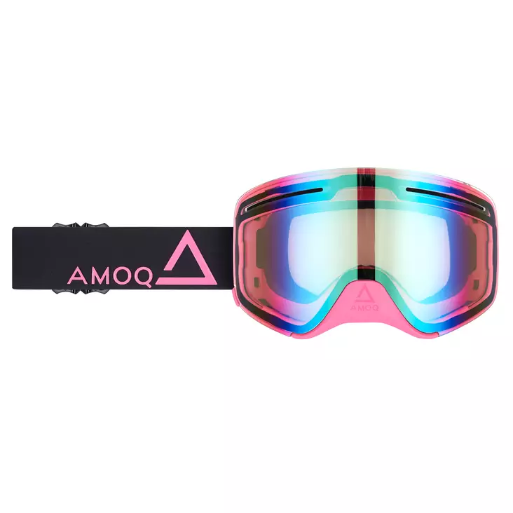 AMOQ Vision Vent+ Magnetic Ajolasit Musta-Pinkki - Kulta Peili - Kelkkalasit - 645-23130323 - 1