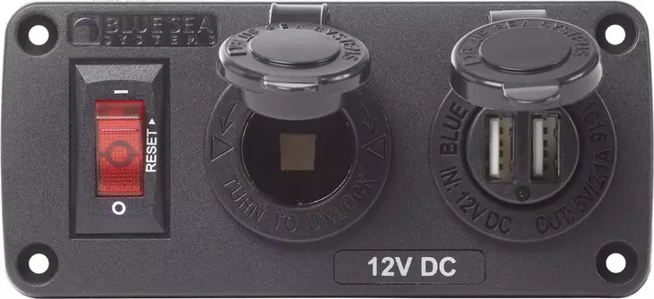 Blue Sea Below deck panels - Veneen sulake- ja sähköpaneelit - 134-4363 - 1