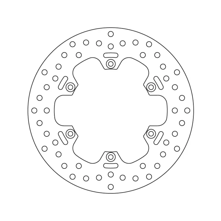 Brembo Jarrulevy Serie Oro - Moottoripyörän jarrulevyt - 232-68B40753 - 1