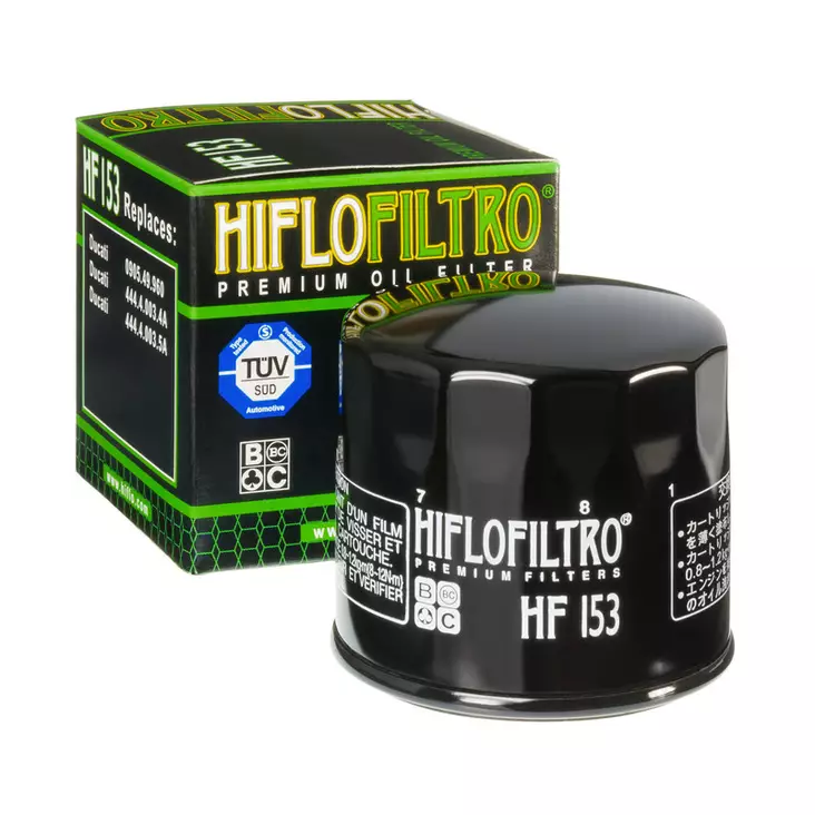 HiFlo öljynsuodatin HF153 - Moottoripyörän öljynsuodattimet - 20-HF153 - 1