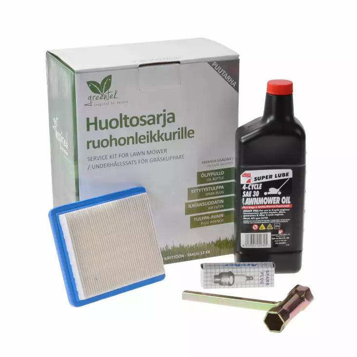 Huoltopaketti 3 greentek: b&s quantum 3,5-5hp - Puutarhakoneiden huoltopaketit - 447-HP3 - 1