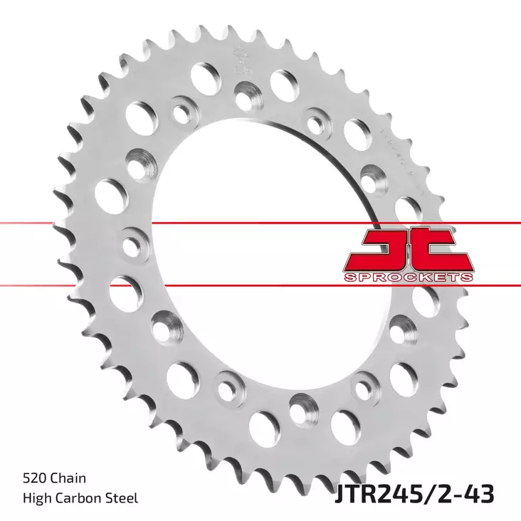 JT Takaratas JTR245/2.43 - Crossipyörän takarattaat - 274-R245-2-43 - 1