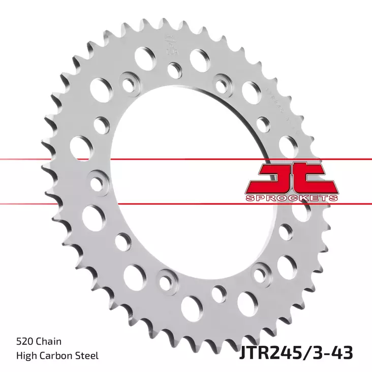 JT Takaratas JTR245/3.43 - Crossipyörän takarattaat - 274-R245-3-43 - 1