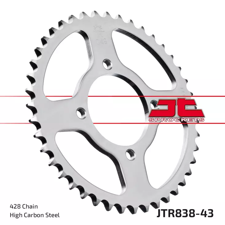 JT Takaratas JTR838.43 - Crossipyörän takarattaat - 274-R838-43 - 1