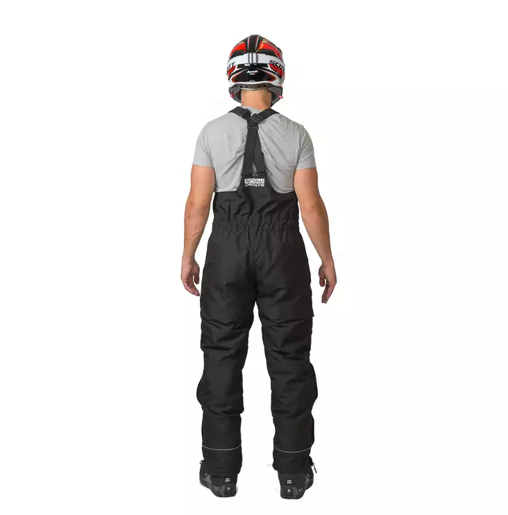 Kelkkahousut SnowPeople BamBib Touring, musta - Kelkkahousut - 639-1613 - 1