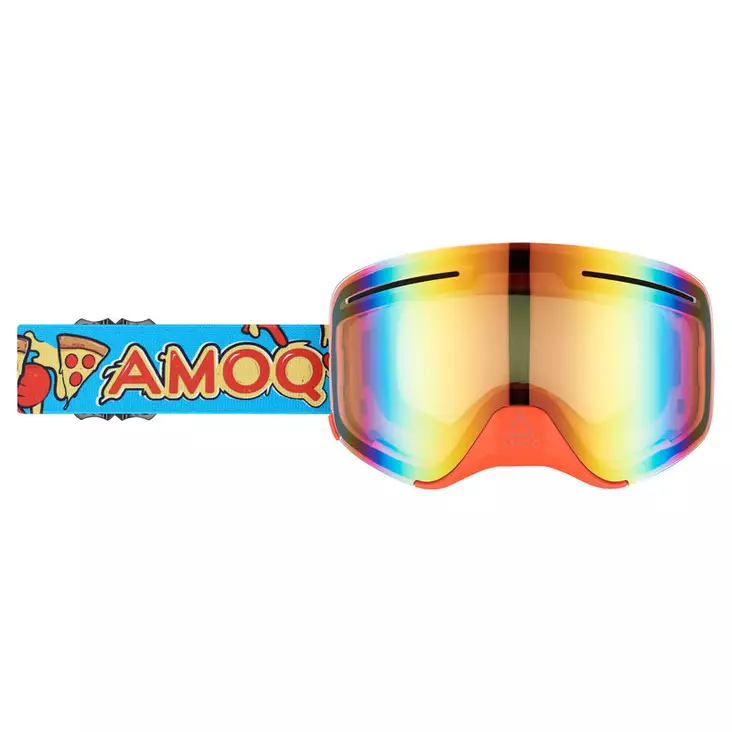 Kelkkalasit AMOQ Vision Vent+ Magnetic, Pizza, punainen peililinssi - Kelkkalasit - 645-23130303 - 1