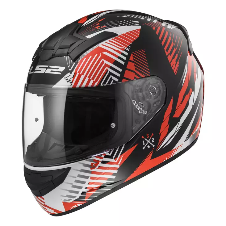 LS2 Kypärä FF352 INFINITE valkoinen/must - Umpikypärät - 636-7024-3 - 1