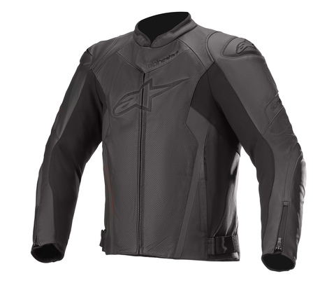 MP nahkatakki Alpinestars Faster AirFlow v2, musta - MP Nahkatakit - D372723 - 2