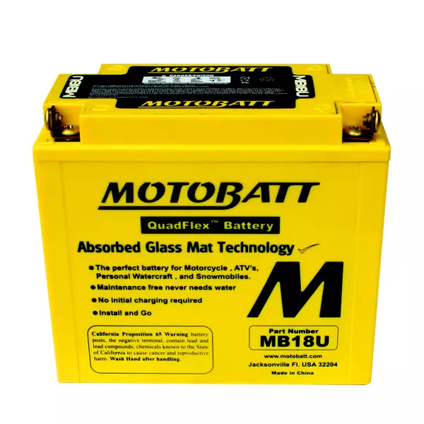 Motobatt akku, MB18U - Motorbattin akut - 14-523 - 1