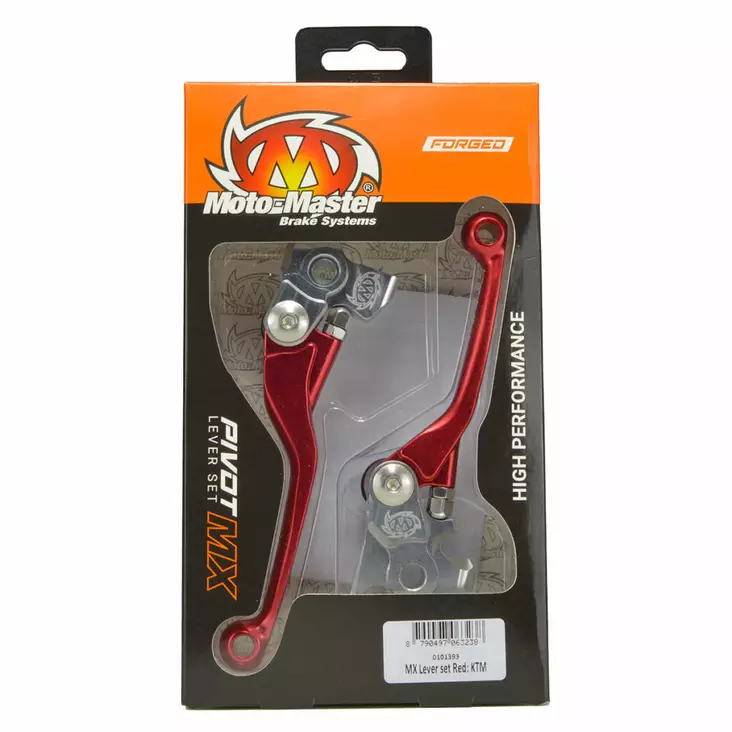 Motomaster MX Pivot Vipusarja taottu, punainen, Honda - Crossipyörän jarruvivut - 235-0101343 - 1