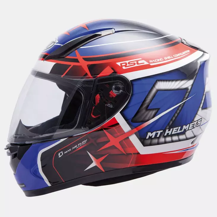MP-kypärä MT Revenge Replica GP punainen/sininen/musta - Umpikypärät - 100100213 - 1