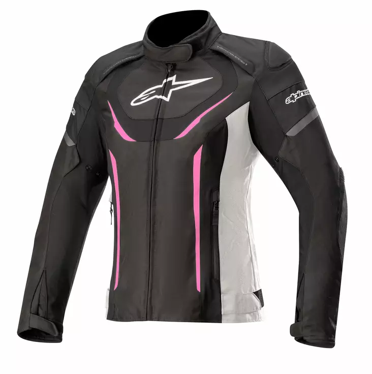 Naisten ajotakki Alpinestars T-Jaws v3, vedenpitävä, musta/pinkki - MP Ajotakit - D279543 - 1