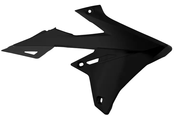 Polisport jäähdyttimen suojat RMZ450 18-..RMZ250 19-.., Musta - Crossipyörän jäähdyttäjän ritilät - 176-8421100003 - 1