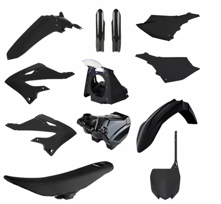 Polisport täydellinen Restyle-sarja YZ125/250 (02-21) 22-tyyli, Musta - Crossipyörän muovisarjat - 178-91573 - 1