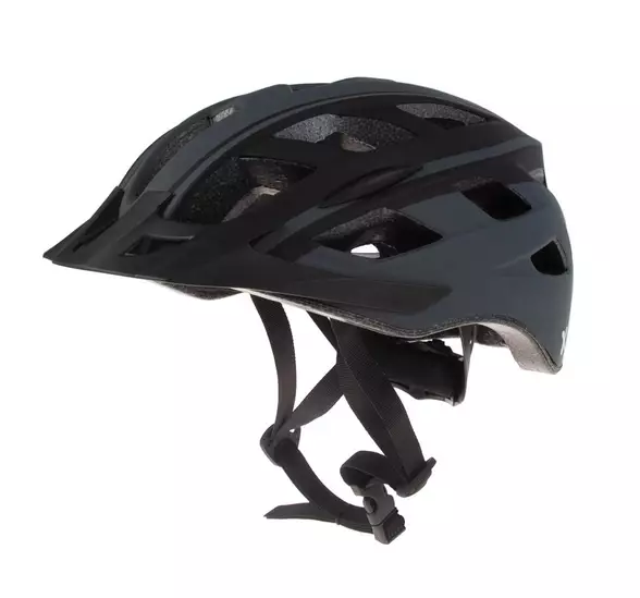 Pyöräilykypärä GTX City Led-valolla , 58-62cm, harmaa/musta, säätöpannalla - Pyöräilykypärät - 93123 - 1