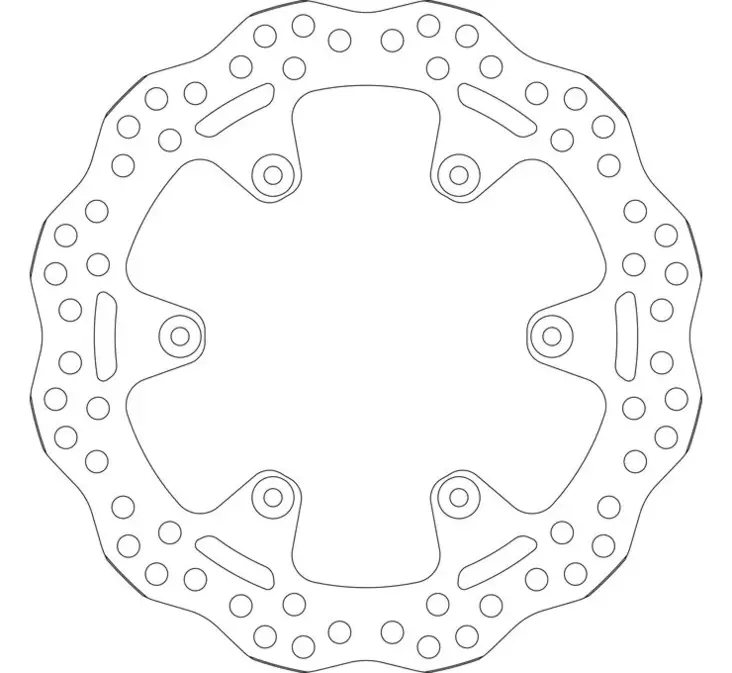 SBS Jarrulevy Upgrade - Moottoripyörän jarrulevyt - 230-6103 - 2