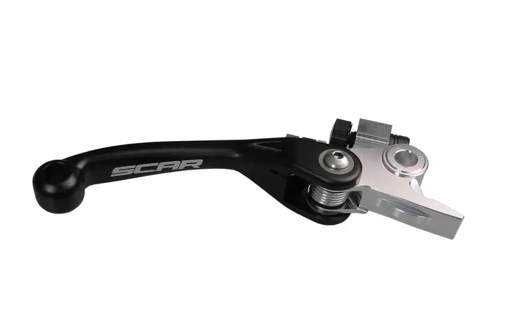Scar Unbreakable Pivot Brake Lever - BREMBO/Ktm/Husqvarna/Sherco Black Color - Crossipyörän jarruvivut - 430-PBL503 - 1
