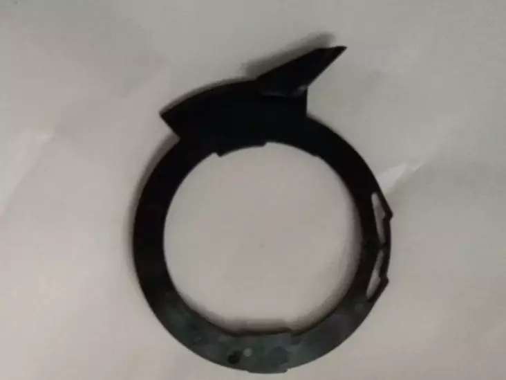 Schuberth E1 Lukkolevy visiirille keltainen vasen 53-65 - Kypärien varaosat - 511-1500-20-3 - 1