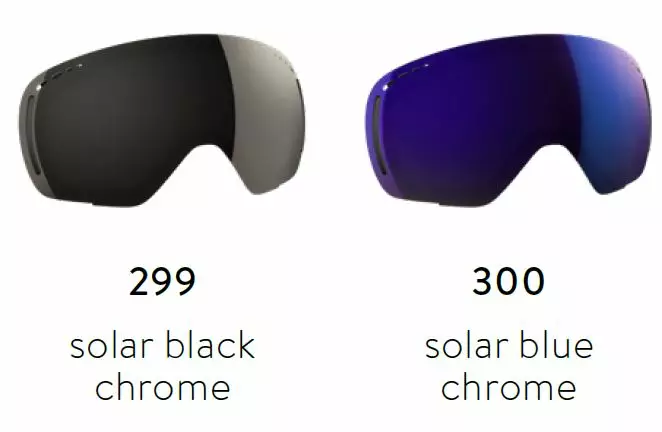 SCOTT Repl Lens LCG Evo with Lens Case sola blk chr - Ajolasien linssit - 628-520-3 - 1