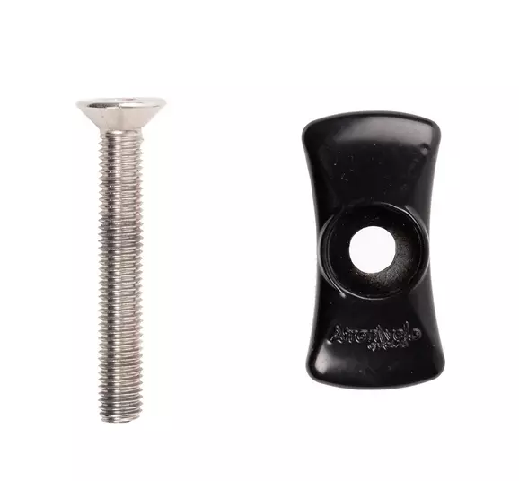 Seisontatuen kiinnike M10 x 70 ruuvilla, ruostumaton - Polkupyörän seisontatuet ja osat - 62183 - 2