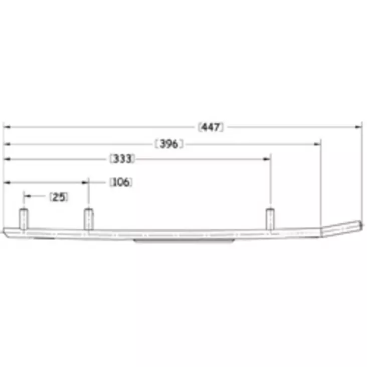 Sno-X Ripper 4'' ohjausrautapari, Lynx - Moottorikelkan ohjausraudat - 881-4003 - 1