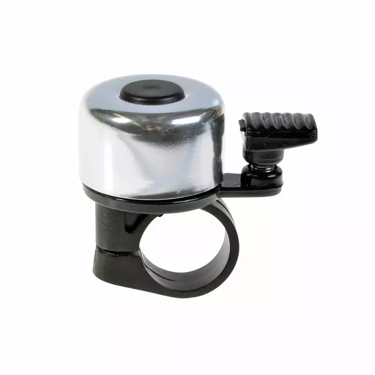 Soittokello Mini Cavo, alu hopea - Polkupyörän soittokellot - 47-403 - 1