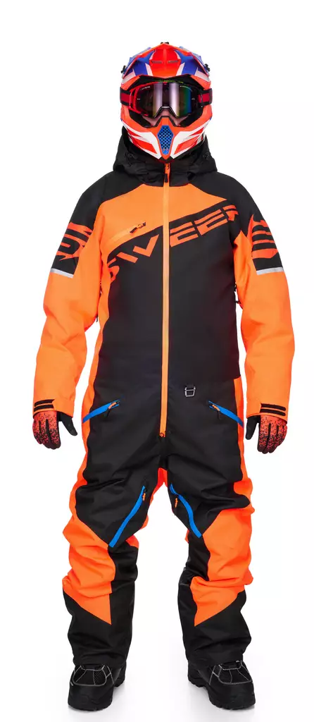 Sweep Razor Light kelkkahaalari, musta/oranssi - Kelkkahaalarit - TSRAZ-023 - 1