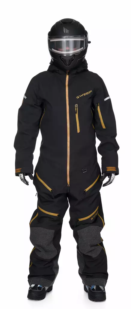 Sweep Tundra Light kelkkahaalari, musta/kulta - Kelkkahaalarit - TSTUN-023 - 1