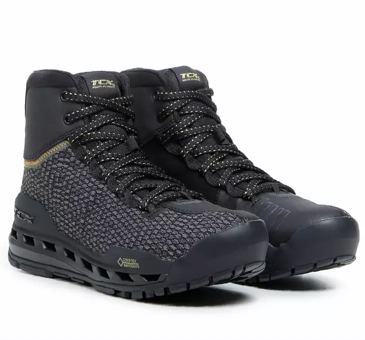 TCX Climatrek Surround Lady Gore-Tex Ajokenkä, Musta/Kulta - Ajokengät - 65-2213 - 1